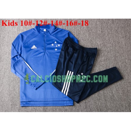 Cruzeiro Bambino Tute Felpe da Allenamento 2020/2021 M002